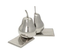 Fermalibri a forma di pera, 19 cm