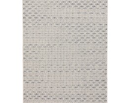 Tappeto Lineo beige/blu notte 160x230 cm