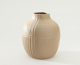 Vaso in porcellana Maze 16x24 cm