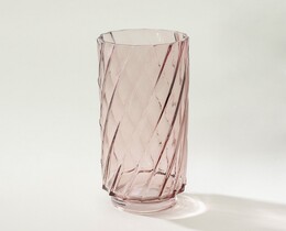 Vaso in vetro Heather II 13x30 cm