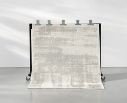 Tappeto astratto grigio II 120x170 cm