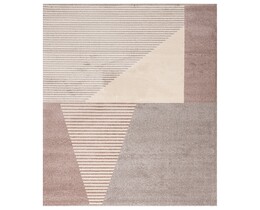 Tappeto Sevilla bianco carta/rosa antico 160x230 cm